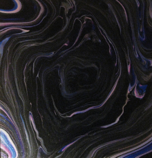 Peinture à l'acrylique sur toile de Nicolas Epinoux: trou rose 